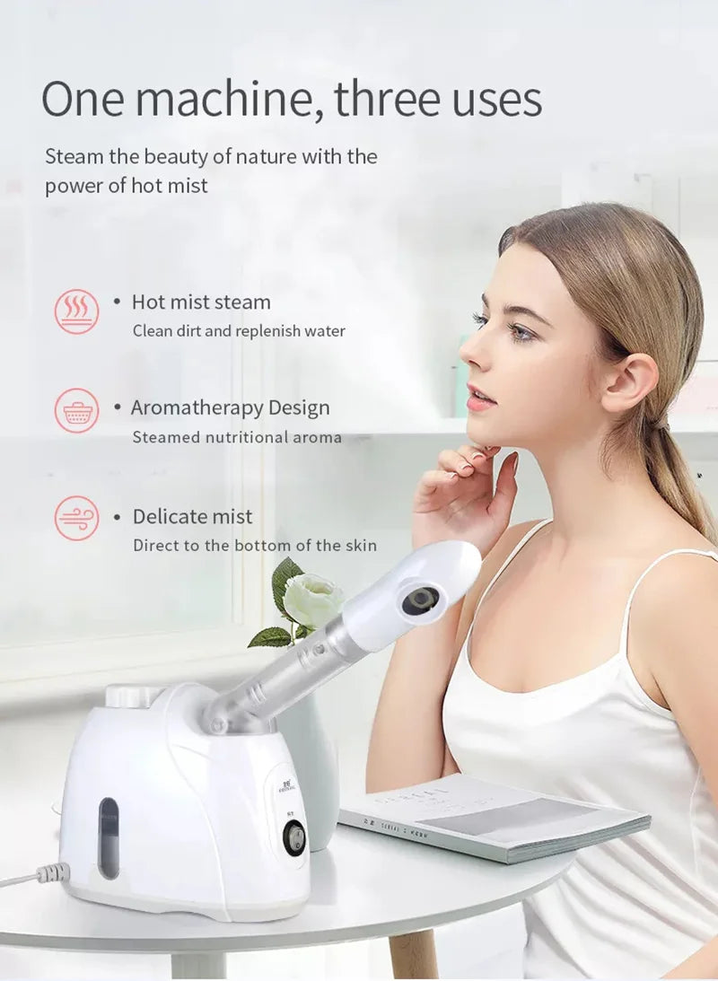 Facial Steamer Warm Mist Humidifier - LifestyleLuxe Market