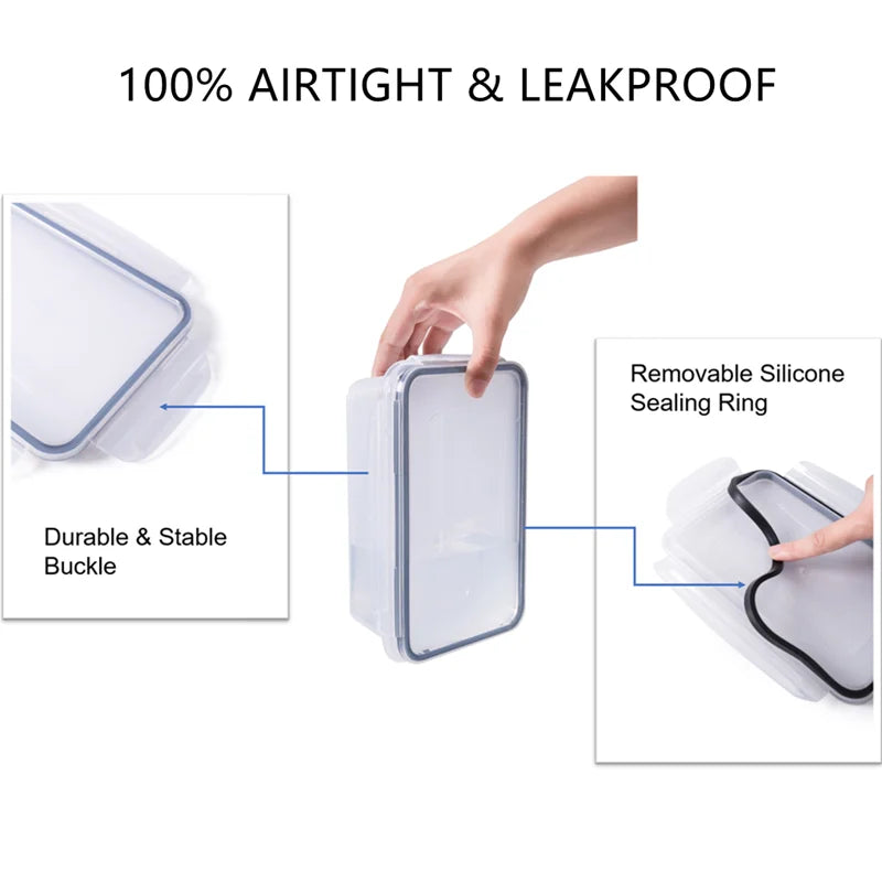 Airtight Food Storage Container - LifestyleLuxe Market: Keep Your Food Fresh and Secure!