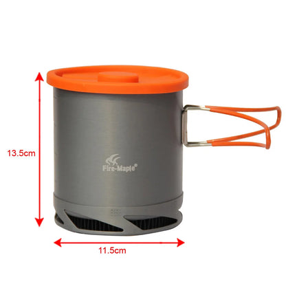 1L Portable Heat Exchanger Pot - LifestyleLuxe Market