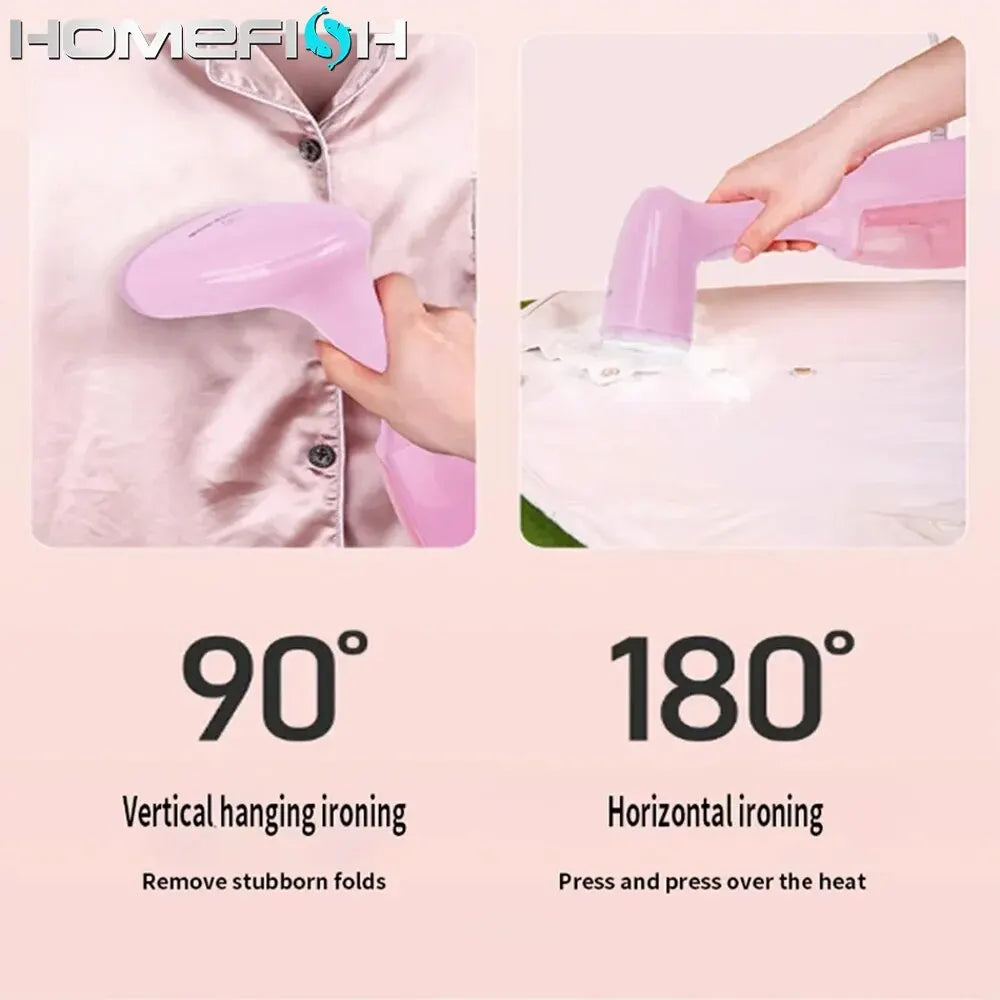 Portable Fast-Heat Handheld Fabric Steamer for Traveling - LifestyleLuxe Market