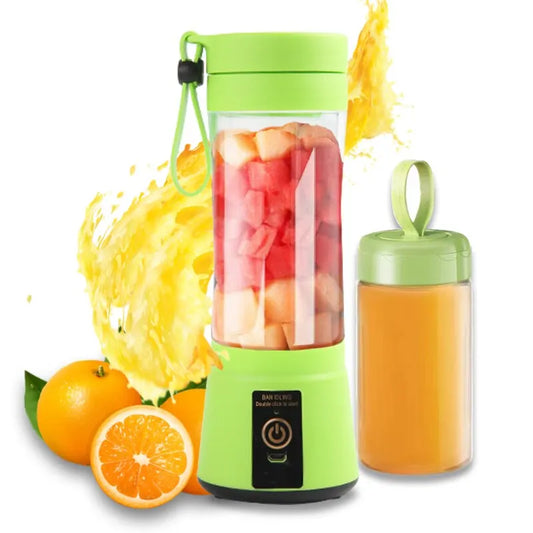 Portable Fruit Juice Blender - LifestyleLuxe Market: Blend Fresh Smoothies Anywhere, Anytime!