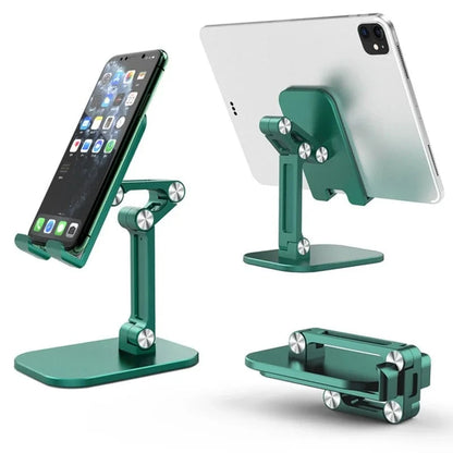 Foldable Desk Phone Holder - Flexible Desktop Stand for Iphones and Ipads - LifestyleLuxe Market