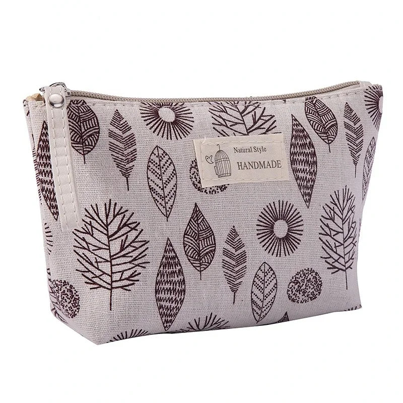 Canvas Travel Cosmetic Bag - LifestyleLuxe Market: Stay Organized On-the-Go!