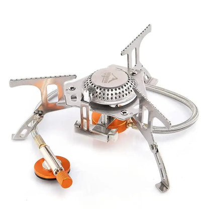 Camping Gas Stove - LifestyleLuxe Market: Outdoor Tourist Burner Strong Fire Heater