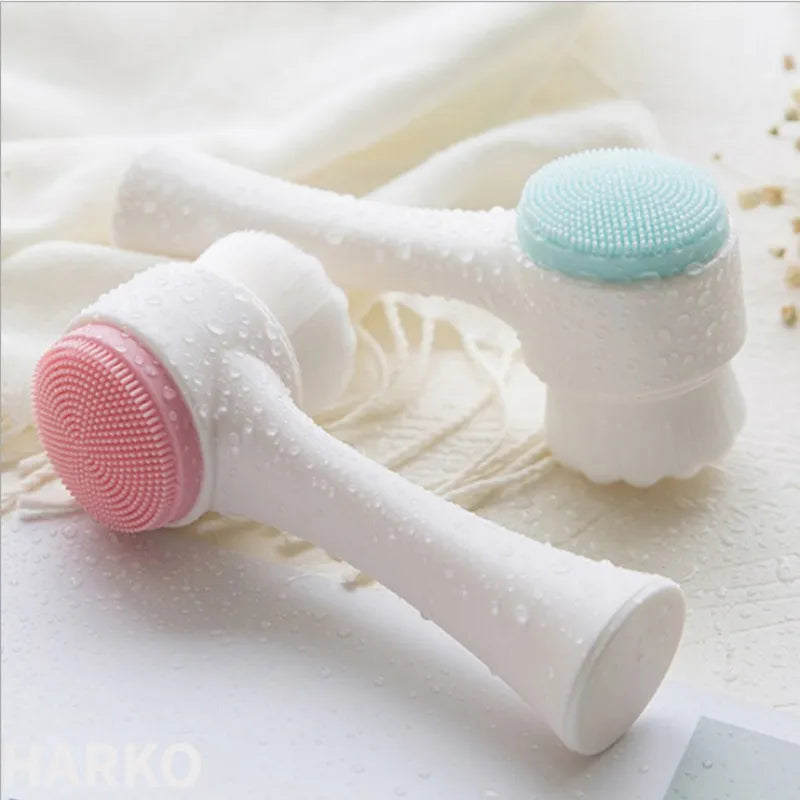 Silica Gel Facial Brush - LifestyleLuxe Market: Your Secret to Smooth, Clear Skin!