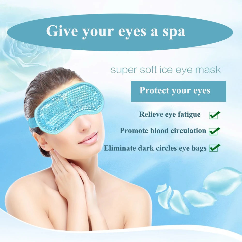 Gel Ice Eye Sleeping Masks for Beauty - LifestyleLuxe Market