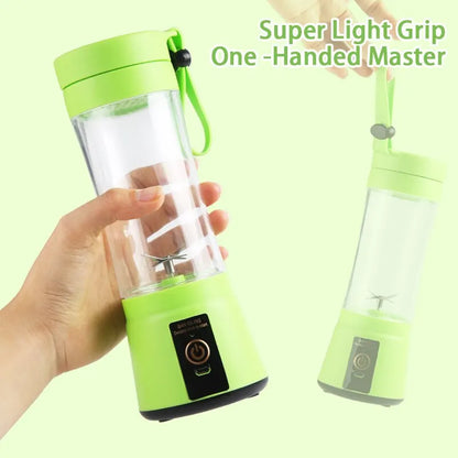 Portable Fruit Juice Blender - LifestyleLuxe Market: Blend Fresh Smoothies Anywhere, Anytime!