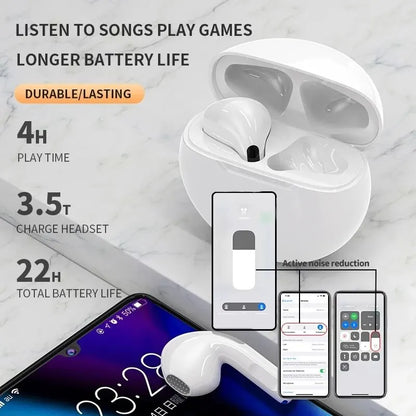 Original Pro 6 TWS Wireless Earphones - LifestyleLuxe Market