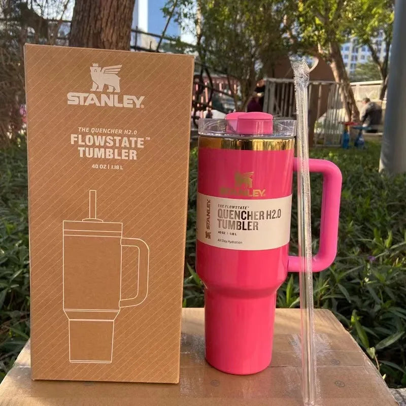 Stanley Quencher H2.0 Stainless Steel Vacuum Insulated Tumbler - LifestyleLuxe Market: Keep Your Drinks Perfectly Temperature Controlled!