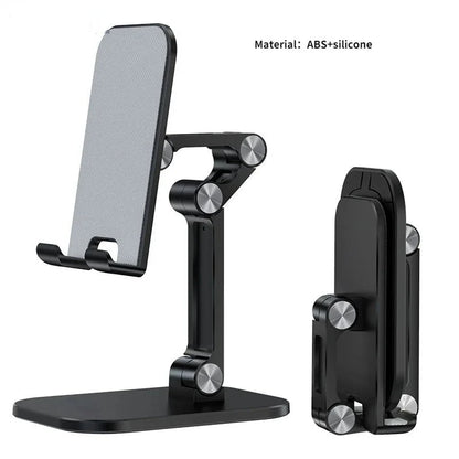 Foldable Desk Phone Holder - Flexible Desktop Stand for Iphones and Ipads - LifestyleLuxe Market