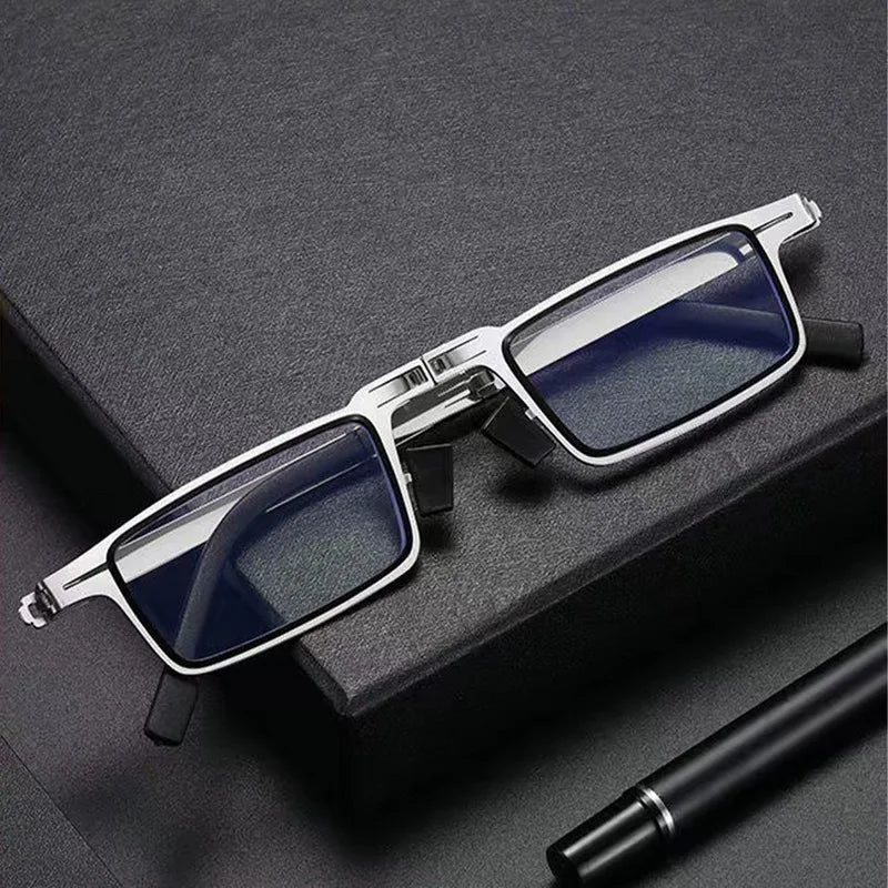 Portable Smart Folding Reading Glasses - LifestyleLuxe Market: Protect Your Eyes, Enhance Your Style!