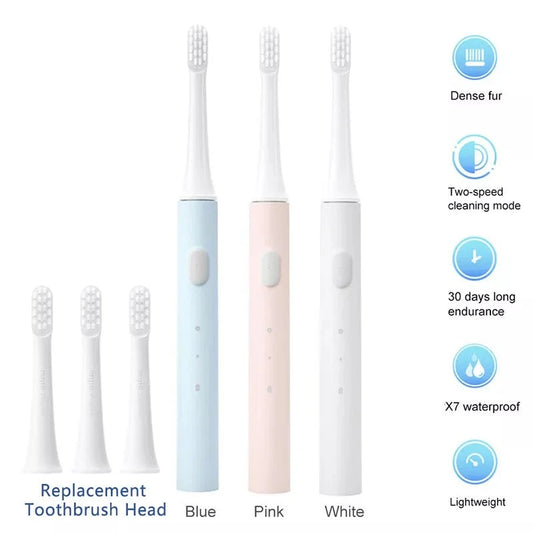 Smart Colorful Electric Toothbrush - USB Rechargeable - LifestyleLuxe Market