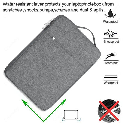 Portable Waterproof Laptop Sleeve Handbag Case - LifestyleLuxe Market: Keep Your Tech Dry on the Go!