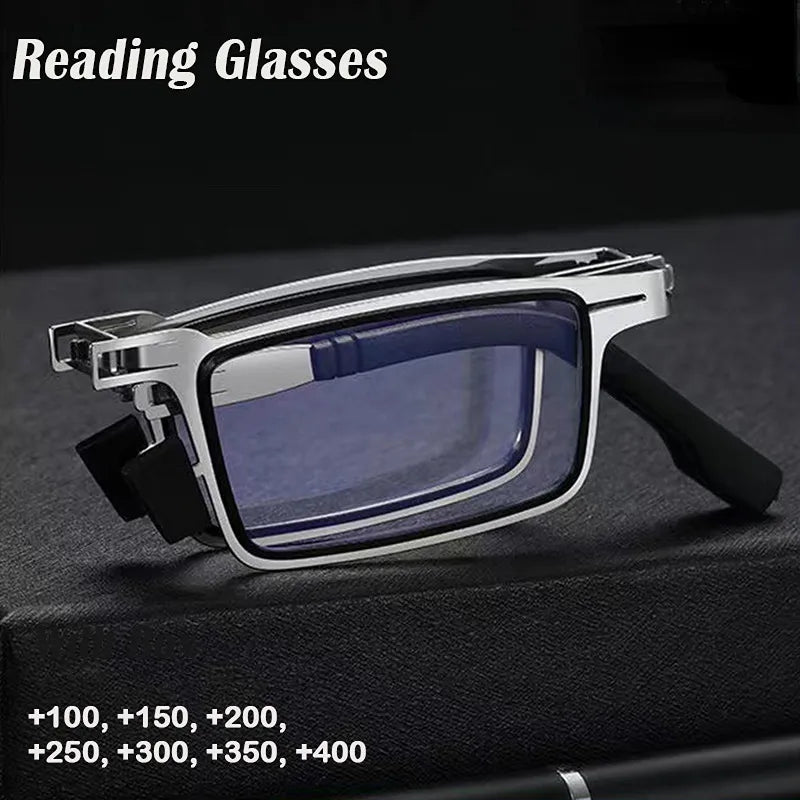 Portable Smart Folding Reading Glasses - LifestyleLuxe Market: Protect Your Eyes, Enhance Your Style!