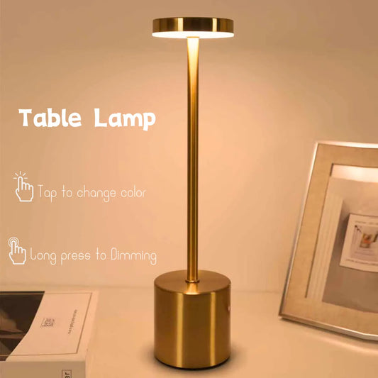 Rechargeable LED Touch Table Lamp - LifestyleLuxe Market