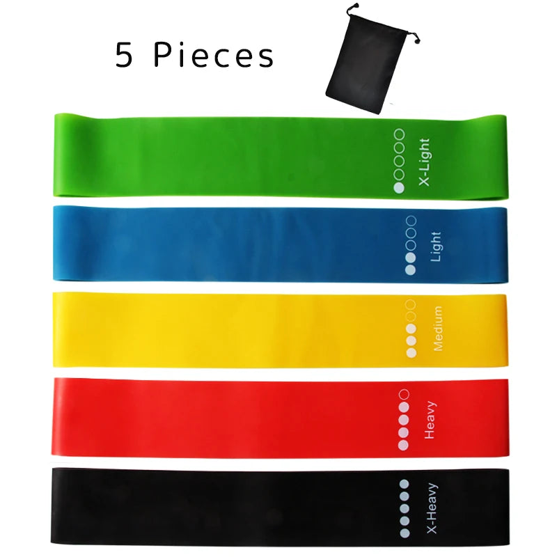 Resistance Bands Fitness Set - LifestyleLuxe Market: Your Portable Gym Solution!