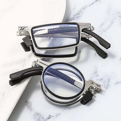 Portable Smart Folding Reading Glasses - LifestyleLuxe Market: Protect Your Eyes, Enhance Your Style!